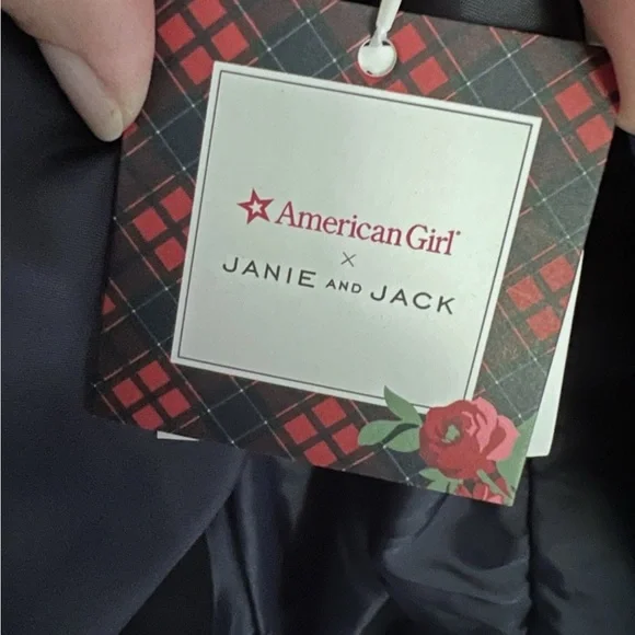 Janie and Jack X American girl doll red roses dress - Picture 12 of 12